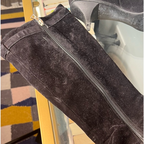 Good condition Authentic PRADA Black Boots with mini .5” heels - Picture 5 of 9